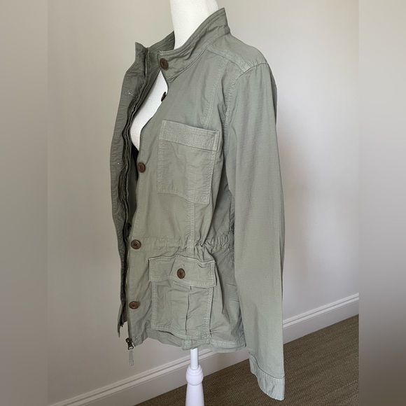 LL Bean Women’s Utility Jacket - Olive - Size M - Picture 7 of 14